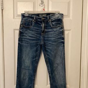 BKE Jake Straight Leg jeans size 34 XLong length